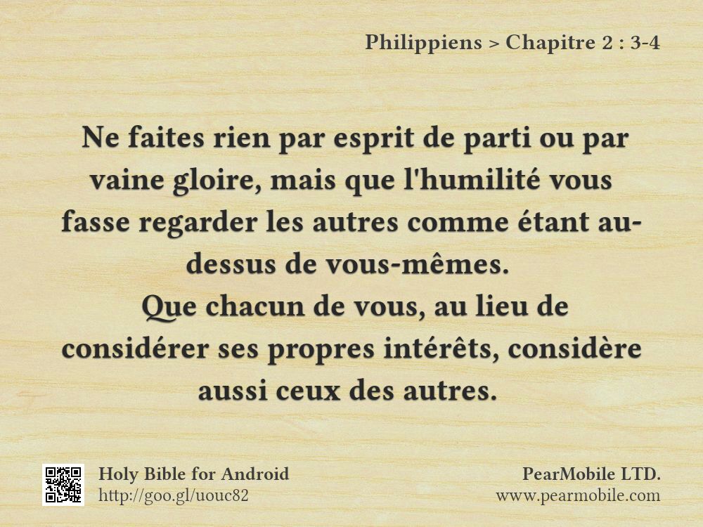 Philippiens, Chapitre 2:3-4